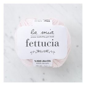 La Mia Fettucia 33887 L063 Toz Pembe El Örgü İpi