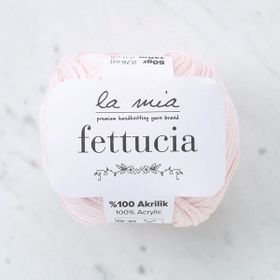 La Mia Fettucia 33887 L063 Toz Pembe El Örgü İpi