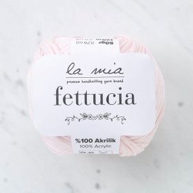 La Mia Fettucia 33887 L063 Toz Pembe El Örgü İpi