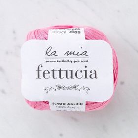 La Mia Fettucia 33888 L046 Pembe El Örgü İpi