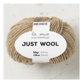 La Mia Just Wool 33830 LT014 Açık Kahverengi El Örgü İpi