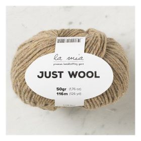 La Mia Just Wool 33830 LT014 Açık Kahverengi El Örgü İpi