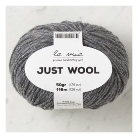 La Mia Just Wool 33841 LT003 Koyu Gri El Örgü İpi