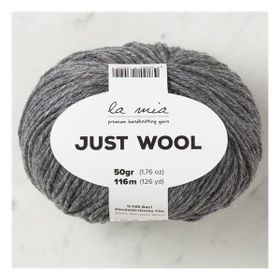 La Mia Just Wool 33841 LT003 Koyu Gri El Örgü İpi