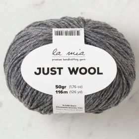 La Mia Just Wool 33841 LT003 Koyu Gri El Örgü İpi
