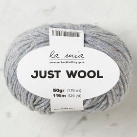 La Mia Just Wool 33842 LT002 Açık Gri El Örgü İpi
