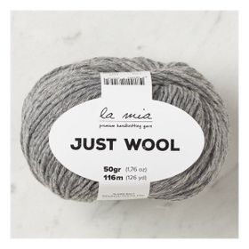 La Mia Just Wool 33843 LT001 Gri El Örgü İpi