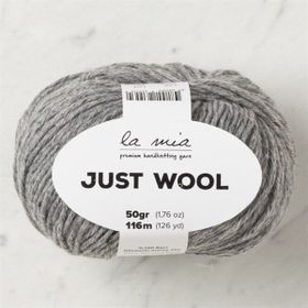 La Mia Just Wool 33843 LT001 Gri El Örgü İpi