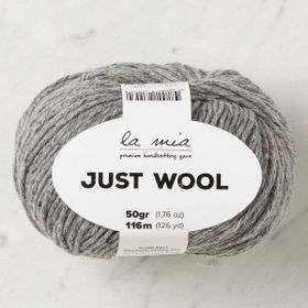 La Mia Just Wool 33843 LT001 Gri El Örgü İpi