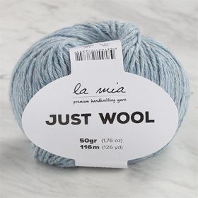 La Mia Just Wool 34009 LT015 Buz Mavisi El Örgü İpi