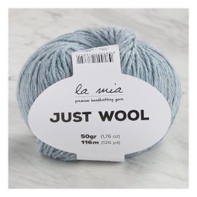 La Mia Just Wool 34009 LT015 Buz Mavisi El Örgü İpi