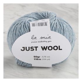 La Mia Just Wool 34009 LT015 Buz Mavisi El Örgü İpi