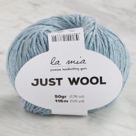 La Mia Just Wool 34009 LT015 Buz Mavisi El Örgü İpi