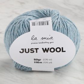La Mia Just Wool 34009 LT015 Buz Mavisi El Örgü İpi