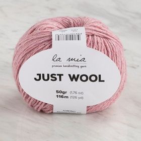 La Mia Just Wool 34010 LT016 Pembe El Örgü İpi