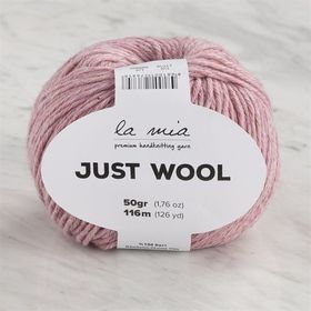 La Mia Just Wool 34010 LT016 Pembe El Örgü İpi