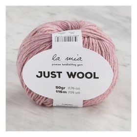 La Mia Just Wool 34010 LT016 Pembe El Örgü İpi