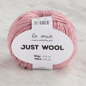 La Mia Just Wool 34010 LT016 Pembe El Örgü İpi