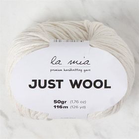 La Mia Just Wool 34183 LT018 Krem El Örgü İpi