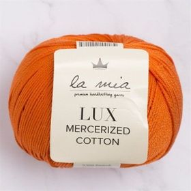 La Mia Lux Mercerized Cotton 194 33755 Turuncu El Örgü İpi