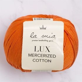 La Mia Lux Mercerized Cotton 194 33755 Turuncu El Örgü İpi