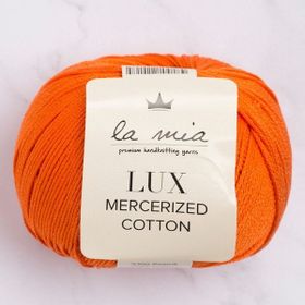 La Mia Lux Mercerized Cotton 194 33755 Turuncu El Örgü İpi