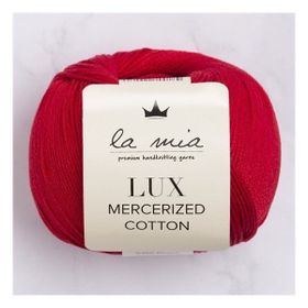 La Mia Lux Mercerized Cotton 33745 19 Kırmızı El Örgü İpi