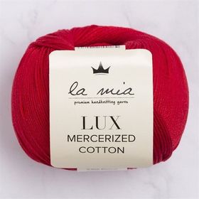 La Mia Lux Mercerized Cotton 33745 19 Kırmızı El Örgü İpi