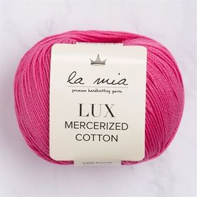 La Mia Lux Mercerized Cotton 33746 35 Fuşya El Örgü İpi
