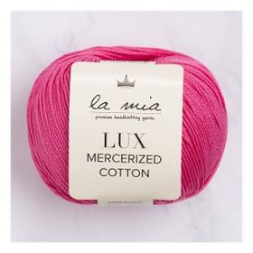 La Mia Lux Mercerized Cotton 33746 35 Fuşya El Örgü İpi