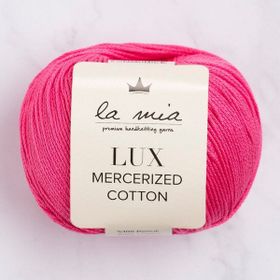 La Mia Lux Mercerized Cotton 33746 35 Fuşya El Örgü İpi