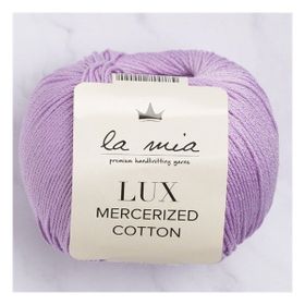 La Mia Lux Mercerized Cotton 33747 53 Lila El Örgü İpi
