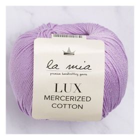 La Mia Lux Mercerized Cotton 33747 53 Lila El Örgü İpi