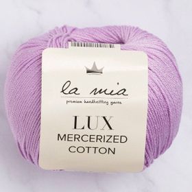 La Mia Lux Mercerized Cotton 33747 53 Lila El Örgü İpi