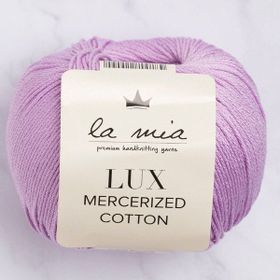 La Mia Lux Mercerized Cotton 33747 53 Lila El Örgü İpi