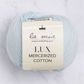 La Mia Lux Mercerized Cotton 33748 79 Bebe Mavi El Örgü İpi