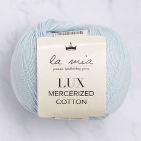La Mia Lux Mercerized Cotton 33748 79 Bebe Mavi El Örgü İpi