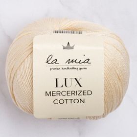 La Mia Lux Mercerized Cotton 33752 174 Bej El Örgü İpi
