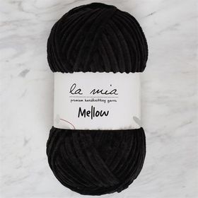La Mia Mellow 34151 902 Siyah El Örgü İpi