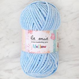 La Mia Mellow 34156 907 Bebe Mavi El Örgü İpi