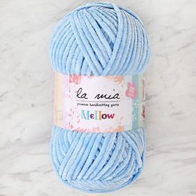 La Mia Mellow 34156 907 Bebe Mavi El Örgü İpi