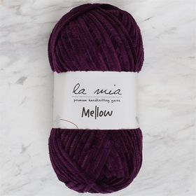 La Mia Mellow 34161 915 Patlıcan Moru El Örgü İpi