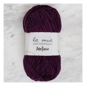 La Mia Mellow 34161 915 Patlıcan Moru El Örgü İpi