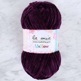 La Mia Mellow 34161 915 Patlıcan Moru El Örgü İpi