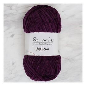 La Mia Mellow 34161 915 Patlıcan Moru El Örgü İpi