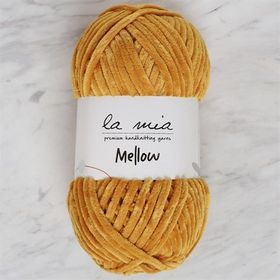 La Mia Mellow 34162 916 Koyu Sarı El Örgü İpi