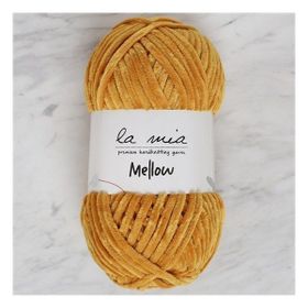 La Mia Mellow 34162 916 Koyu Sarı El Örgü İpi