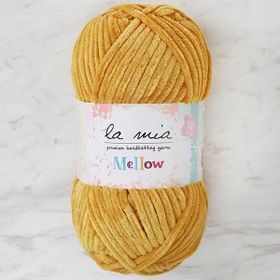 La Mia Mellow 34162 916 Koyu Sarı El Örgü İpi