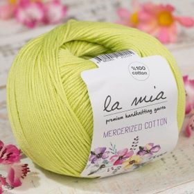 La Mia Mercerized Cotton 33587 150 Yeşil El Örgü İpi