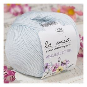 La Mia Mercerized Cotton 33592 79 Bebe Mavi El Örgü İpi